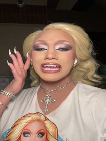 Poster for Birthday video from Lauren Banall aka Erika Qwerk