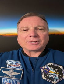 Poster for Birthday video from Terry Virts