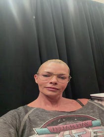Poster for Birthday video from Jaime Pressly