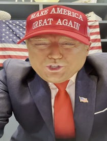 Poster for Father's Day video from Donald J. Trump