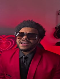 Poster for Anniversaire video from Marcos Kennedy | The Weeknd Impersonator