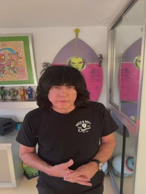 Poster for Holiday video from Marky Ramone