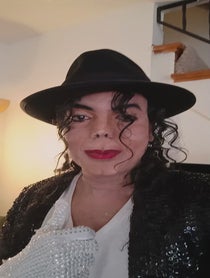 Poster for Birthday video from Corey Melton as Michael Jackson