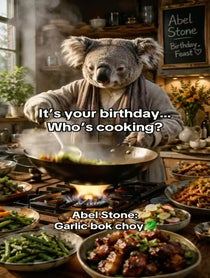 Poster for Birthday video from ai.hungryherd