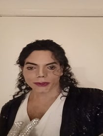 Poster for Birthday video from Corey Melton as Michael Jackson