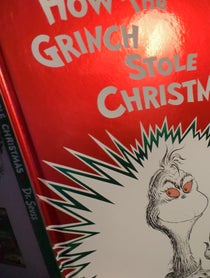 Poster for Holiday video from SouthPoleGrinch