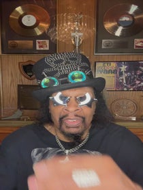 Poster for Birthday video from Bootsy Collins