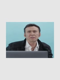 Poster for Holiday video from AI Celebrities At Your Command!