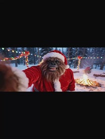 Poster for Holiday video from Bigfoot Adventures