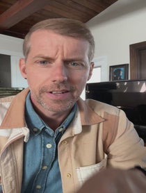 Poster for Birthday video from Andrew McMahon