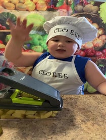 Poster for Birthday video from Chef Ilirian Kameraj