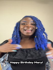 Poster for Birthday video from Raven Sutton