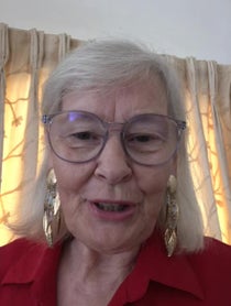 Poster for Birthday video from Marjorie Orr