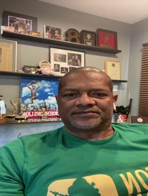 Poster for Birthday video from Marques Johnson