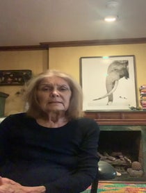 Poster for Pep Talk video from Gloria Steinem