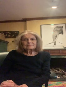 Poster for Birthday video from Gloria Steinem