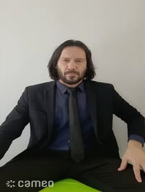 Poster for Intro video video from Marcos Jeeves, Keanu Reeves John Wick from Brazil
