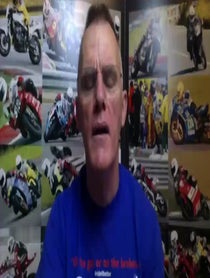 Poster for Birthday video from Mike Spike Edwards