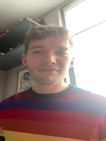 Poster for Birthday video from Toby Regbo