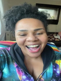 Poster for Birthday video from Desiree Burch