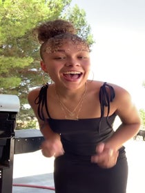 Poster for Birthday video from Tahani Anderson