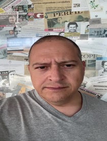 Poster for Pep Talk video from Juan Pablo Escobar