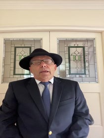 Poster for Birthday video from Bruce Mahler aka The Seinfeld Rabbi