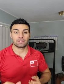 Poster for Birthday video from Pita Taufatofua