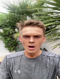 Poster for Birthday video from Caspar Lee