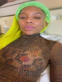Poster for Pep Talk video from Lil Mama