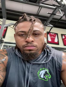Poster for Birthday video from Greg Hardy Jr