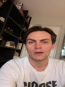 Poster for Birthday video from Freddy Carter