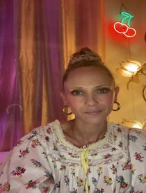 Poster for Birthday video from Juno Temple