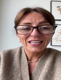 Poster for Birthday video from Davina McCall