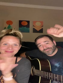 Poster for Birthday video from Gilly & the Girl