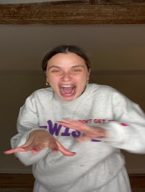 Poster for Birthday video from Kate Norkeliunas