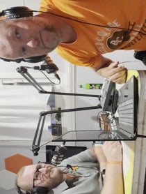 Poster for Pep Talk video from Jamie and John from True Crimecast (Podcast)