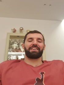Poster for Pep Talk video from Nikola Mirotic