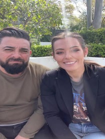Poster for Birthday video from Ronnie and Georgia
