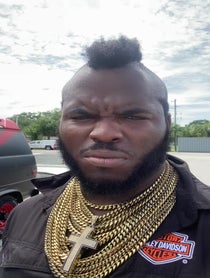 Poster for Birthday video from Mr T Jr. (Mr Supreme T)