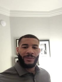 Poster for Pep Talk video from Oguchi Onyewu