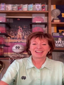 Poster for Birthday video from Muffet McGraw