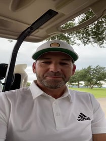 Poster for Pep Talk video from Sergio García