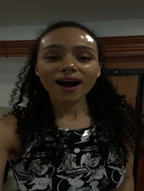 Poster for Birthday video from Nathalie Emmanuel