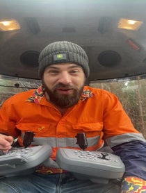 Poster for Birthday video from The Aussie Logger