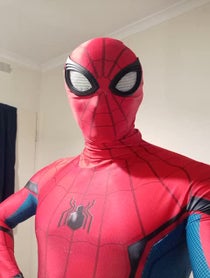 Poster for Pep Talk video from St Kilda Spiderman