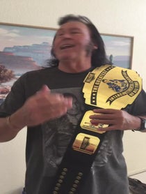Poster for Birthday video from Honky Tonk Man