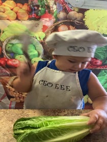 Poster for Birthday video from Chef Ilirian Kameraj