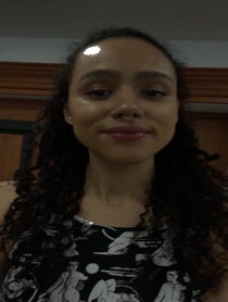 Poster for Pep Talk video from Nathalie Emmanuel