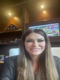 Poster for Birthday video from Kimberly Guilfoyle